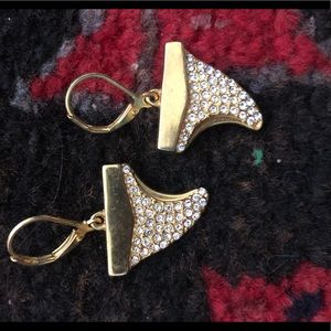 Fun “fang” earrings
